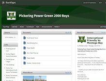 Tablet Screenshot of pickering2000boys.teampages.com