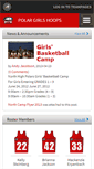 Mobile Screenshot of polargirlshoops.teampages.com