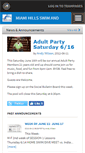 Mobile Screenshot of maimihills.teampages.com