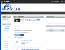 Tablet Screenshot of maimihills.teampages.com