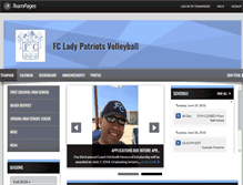 Tablet Screenshot of fcladypatriotsvb.teampages.com