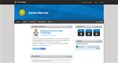 Desktop Screenshot of ksbluesox.teampages.com