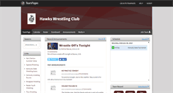 Desktop Screenshot of hawkswrestlingclub.teampages.com