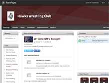 Tablet Screenshot of hawkswrestlingclub.teampages.com