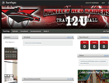 Tablet Screenshot of 12uredraiders.teampages.com