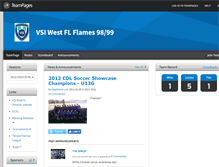 Tablet Screenshot of flamesblue9899.teampages.com