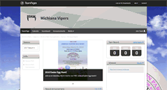 Desktop Screenshot of michianavipers12u.teampages.com