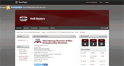 Desktop Screenshot of hellrazors.teampages.com
