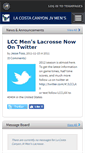Mobile Screenshot of lccjvmenslacrosse.teampages.com