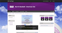 Desktop Screenshot of morrisbaseball10u.teampages.com