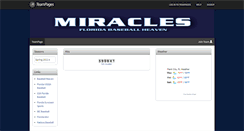 Desktop Screenshot of miracles.teampages.com