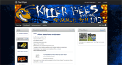 Desktop Screenshot of killerbeeslacrosse.teampages.com
