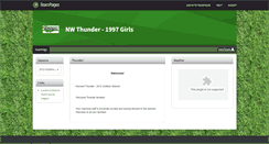 Desktop Screenshot of nwthunder.teampages.com