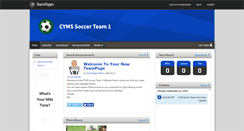 Desktop Screenshot of cymsst1.teampages.com
