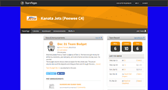 Desktop Screenshot of kanatajets.teampages.com