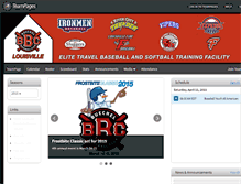 Tablet Screenshot of buechelbaseballclub.teampages.com