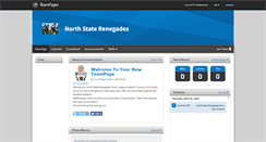 Desktop Screenshot of northstaterenegades.teampages.com
