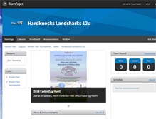 Tablet Screenshot of landsharks12u.teampages.com