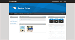 Desktop Screenshot of easterneagles.teampages.com