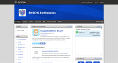 Desktop Screenshot of bmsc92earthquakes.teampages.com