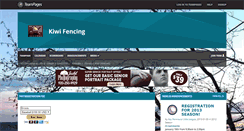 Desktop Screenshot of kiwifencing.teampages.com