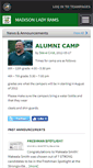 Mobile Screenshot of ladyramssoccer.teampages.com