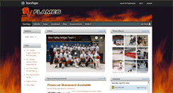 Desktop Screenshot of bowvalleyflames.teampages.com