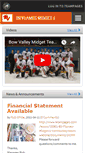 Mobile Screenshot of bowvalleyflames.teampages.com