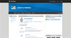 Desktop Screenshot of pflstallions.teampages.com