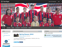 Tablet Screenshot of metrofalcons.teampages.com