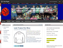 Tablet Screenshot of ladytrojansbasketball.teampages.com