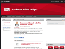 Tablet Screenshot of brookwoodbullets.teampages.com