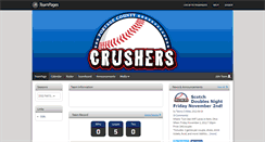 Desktop Screenshot of portagecountycrushers.teampages.com