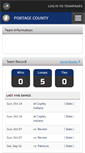 Mobile Screenshot of portagecountycrushers.teampages.com