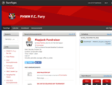 Tablet Screenshot of phwmfury.teampages.com