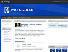 Tablet Screenshot of nvscjrroyals97gold.teampages.com