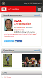 Mobile Screenshot of dcunited01girls.teampages.com
