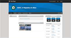 Desktop Screenshot of majestics01blue.teampages.com