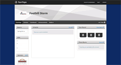 Desktop Screenshot of foothillstorm.teampages.com