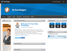 Tablet Screenshot of gunslingers.teampages.com