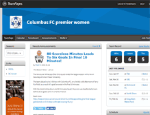 Tablet Screenshot of columbusfcpremierwomen.teampages.com