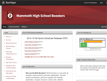 Tablet Screenshot of mhsb2.teampages.com