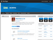 Tablet Screenshot of mcw94g.teampages.com