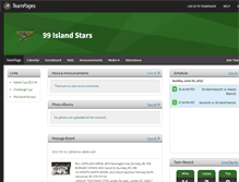 Tablet Screenshot of islandstars.teampages.com