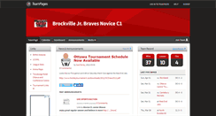 Desktop Screenshot of novicec1.teampages.com