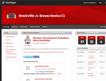 Tablet Screenshot of novicec1.teampages.com