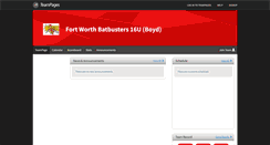 Desktop Screenshot of fwbb16u.teampages.com