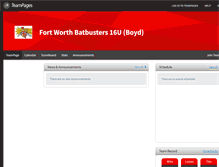 Tablet Screenshot of fwbb16u.teampages.com