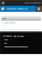 Mobile Screenshot of lockportcobras15.teampages.com