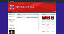 Desktop Screenshot of bigrapidscardinals.teampages.com